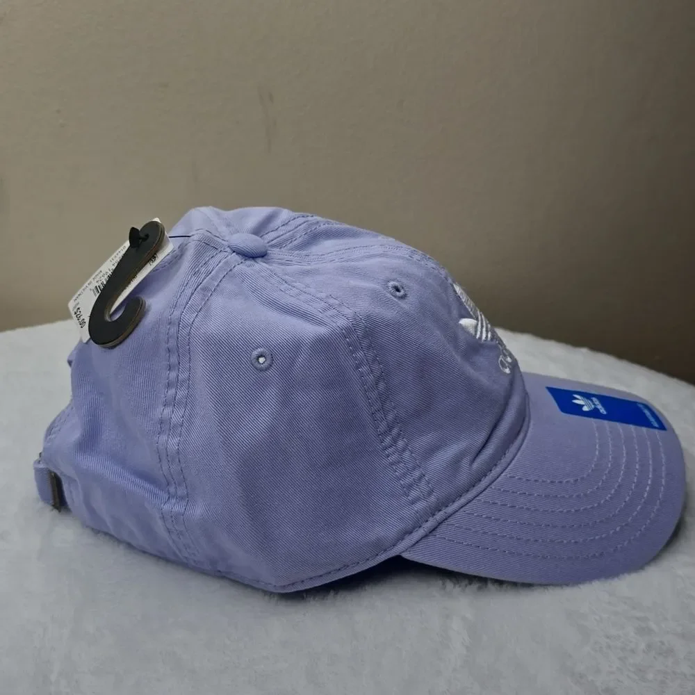 NWT Adidas Relaxed Strap-Back Hat Violet Tone Purple OS - Picture 2 of 6